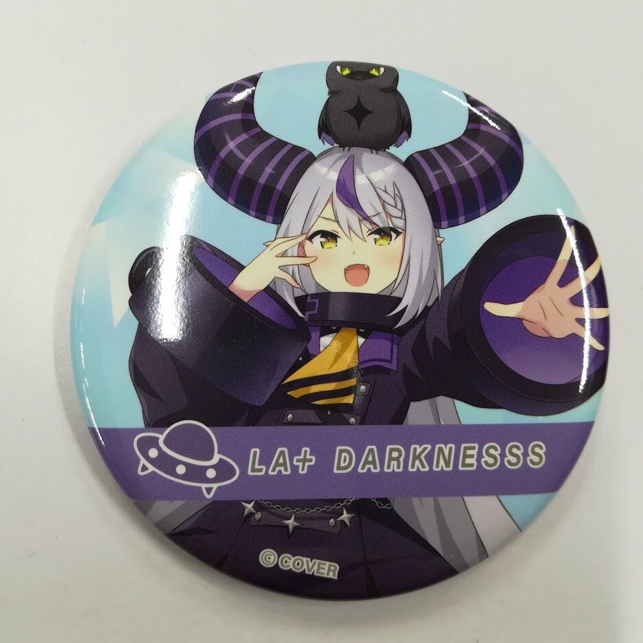 ホロライブ ラプラス・ダークネス 缶バッジ ホロライブ3rdfes | K