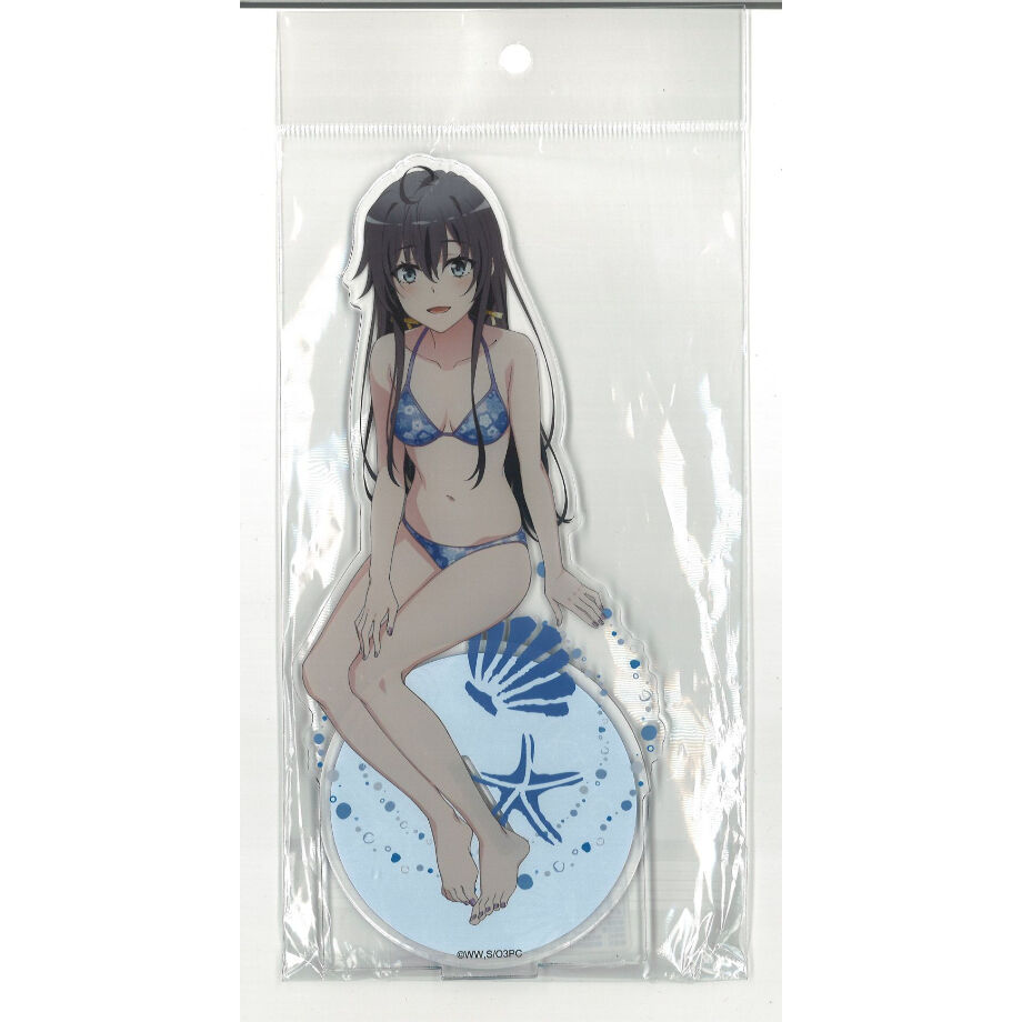 やはり俺の青春ラブコメはまちがっている　C100 ナイトプール　アクリルスタンド やはり俺の青春ラブコメはまちがっている。 アクリルフィギュア 結衣