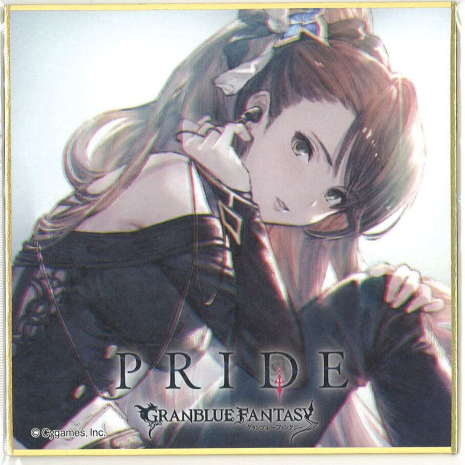 グランブルーファンタジー ベアトリクス タワーレコード ミニ色紙 | K