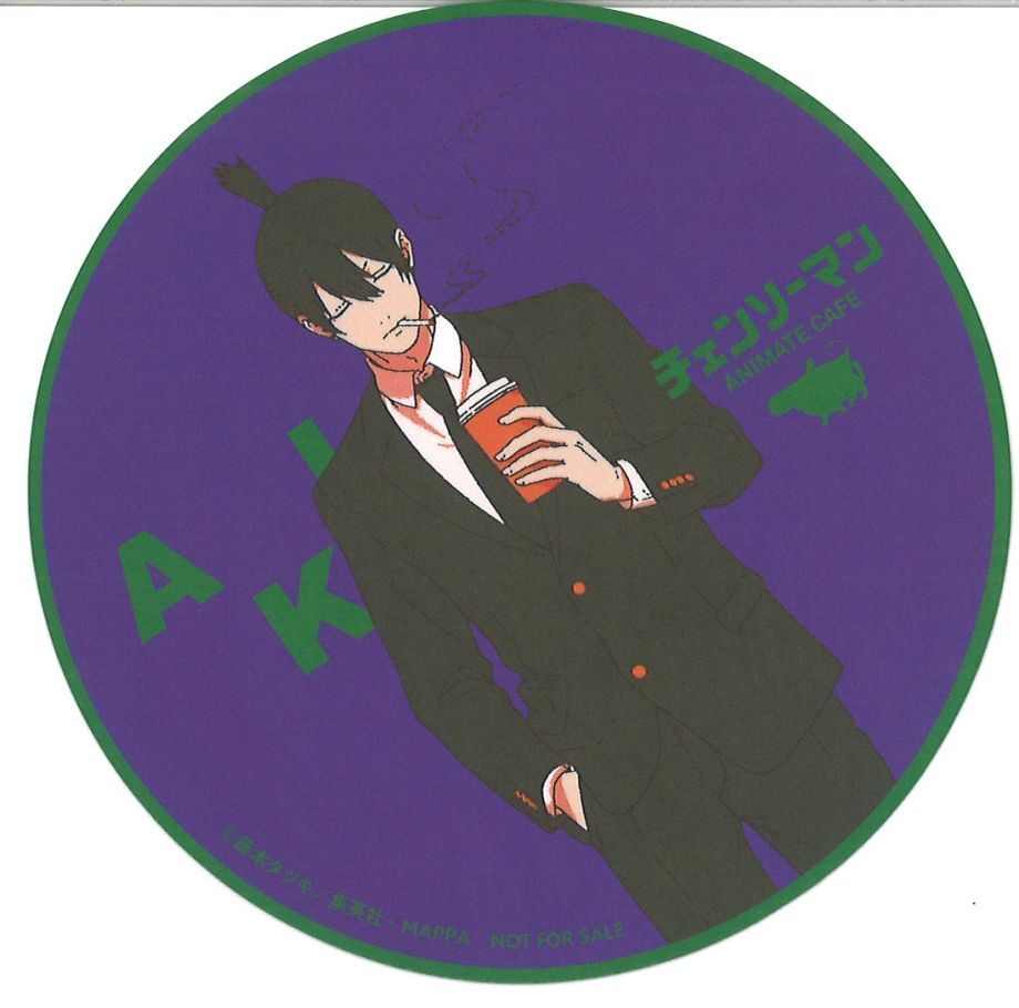 早川アキ　チェンソーマン　ネオン　缶バッジ　クリアカード　アニメイトフェア　特典 チェンソーマン レゼ篇 ネオン 早川アキ 缶バッジ イラスト