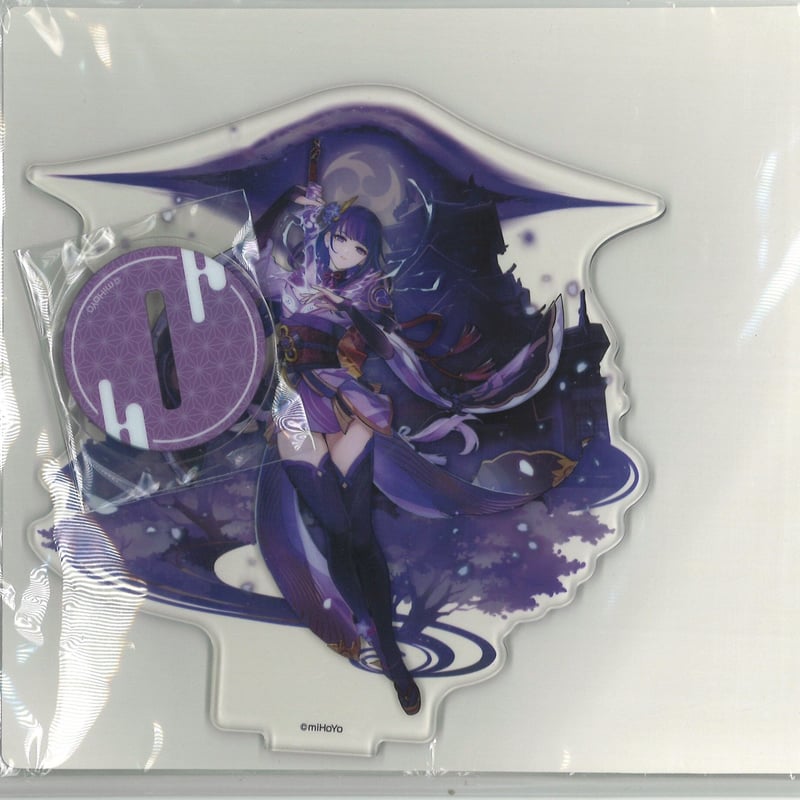 原神 雷電将軍 セガ GIGO 限定 アクリルスタンド 原神エフェクトアクリルスタンド稲妻~1社限定~ | オンライン