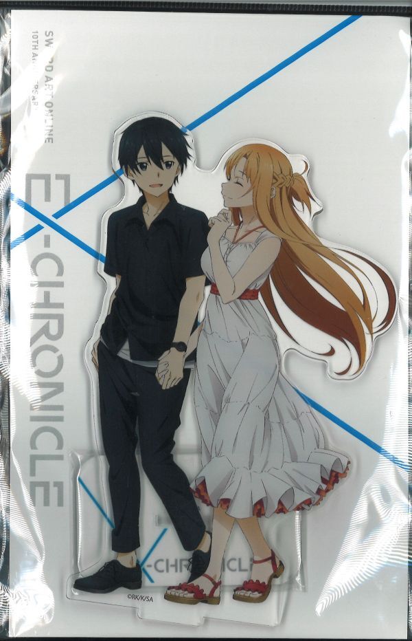 sao エクスクロニクル 京まふ アクリルスタンド キリト アスナ ソード