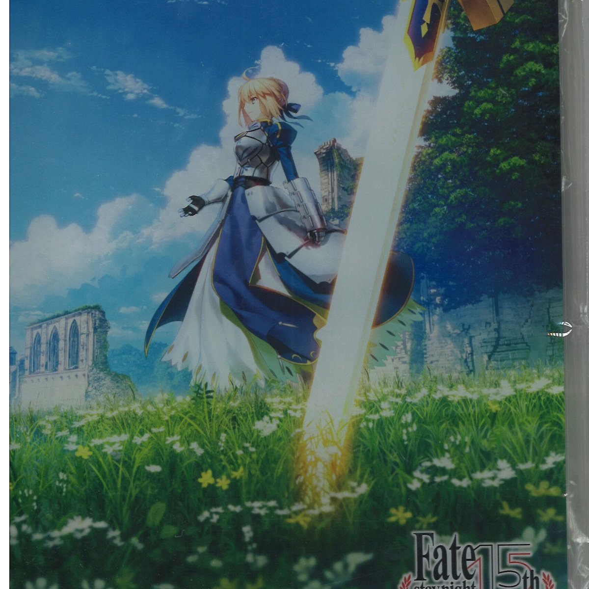 Fate セイバー キービジュアル TYPEMOON展 15周年の軌跡