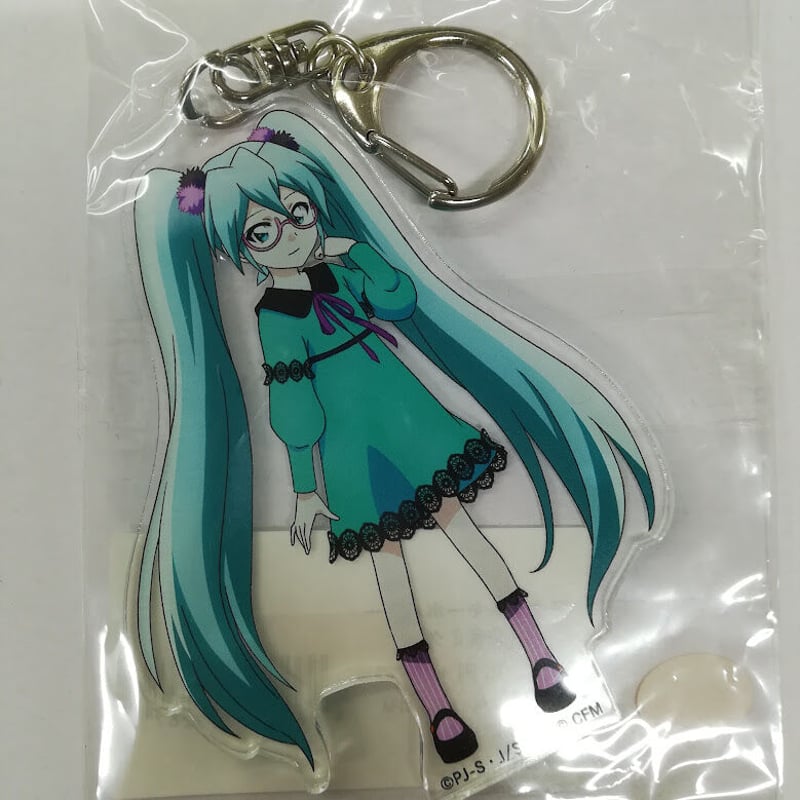 ボーカロイド　初音ミク　キーホルダー 初音ミク アクリルキーホルダー ダイジョブですか cosMo@暴走p