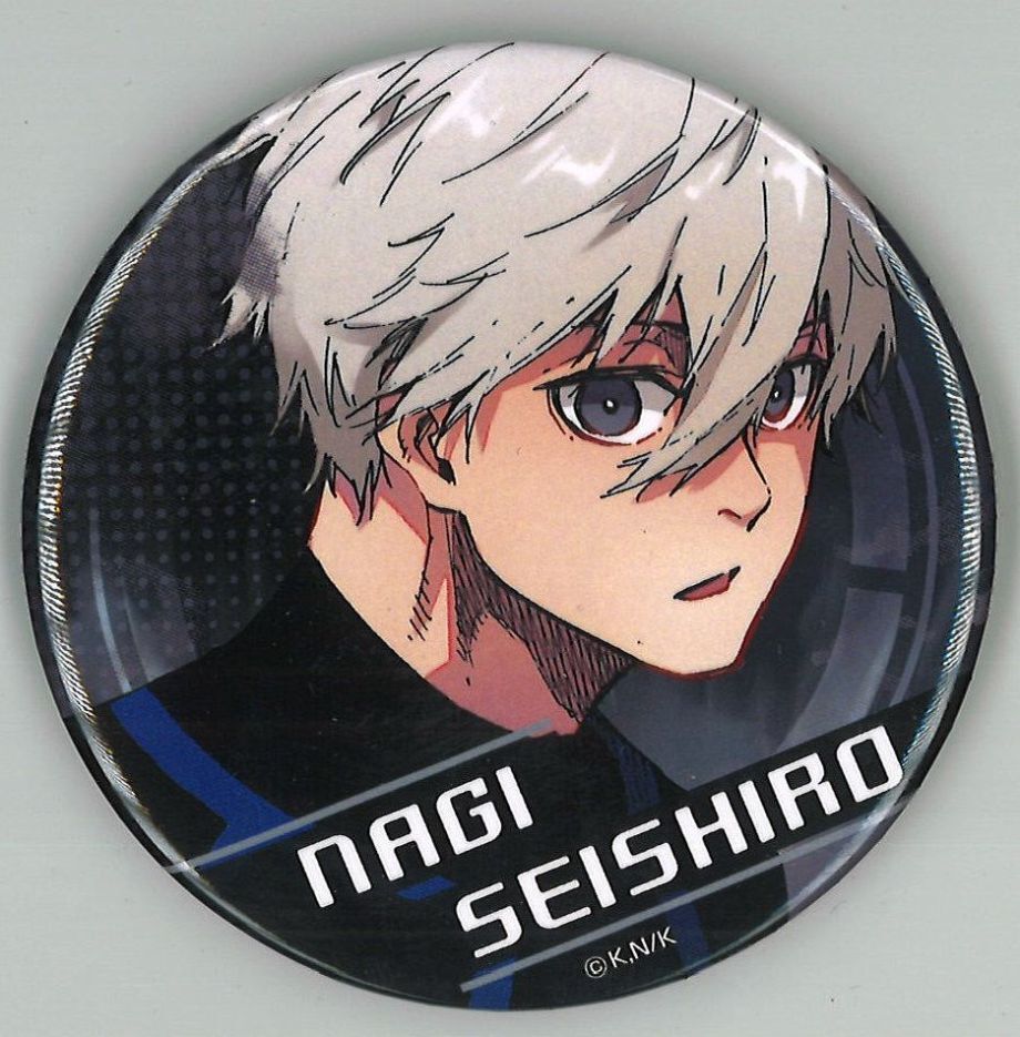 ブルーロック アパレル コラボ UGC ランダム缶バッジ ホロ缶バッジ 凪誠士郎