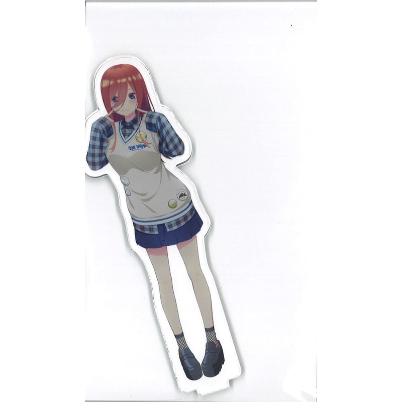 五等分の花嫁 三玖 ヴィレバン ビッグアクリルスタンド 五等分の花嫁∬×ヴィレッジヴァンガード アクリルスタンドBIG