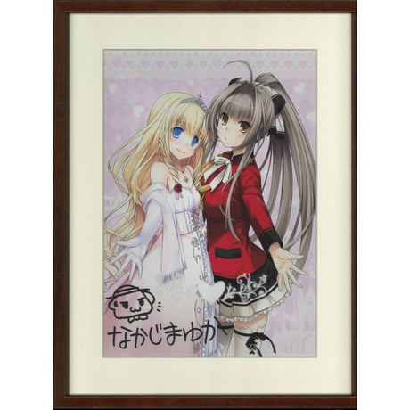 【新品未使用】 甘城ブリリアントパーク 直筆サイン入り複製原画 なかじまゆか氏 甘ブリ | STORES