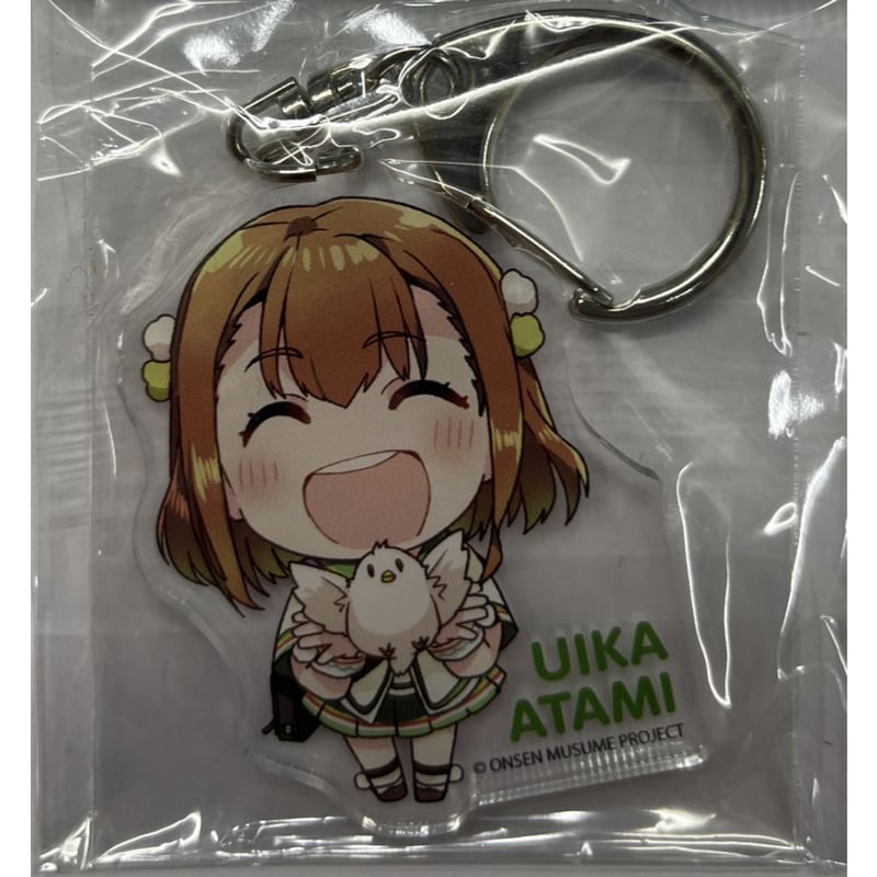 【新品未開封】温泉むすめ 熱海 アクリルキーホルダー 6点＆缶バッジ6点セット 温泉むすめ 熱海シーサイド スパ＆リゾート限定コラボ 熱海初夏