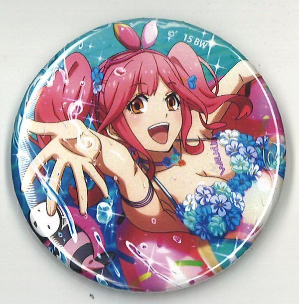 マクロスシリーズ オシャレ歌マクロス Finale 缶バッジ マキナ・中島