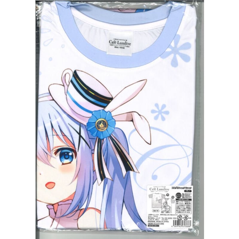 ご注文はうさぎですか？展 Cafe Lumiere フルグラフィックTシャツ チノ 