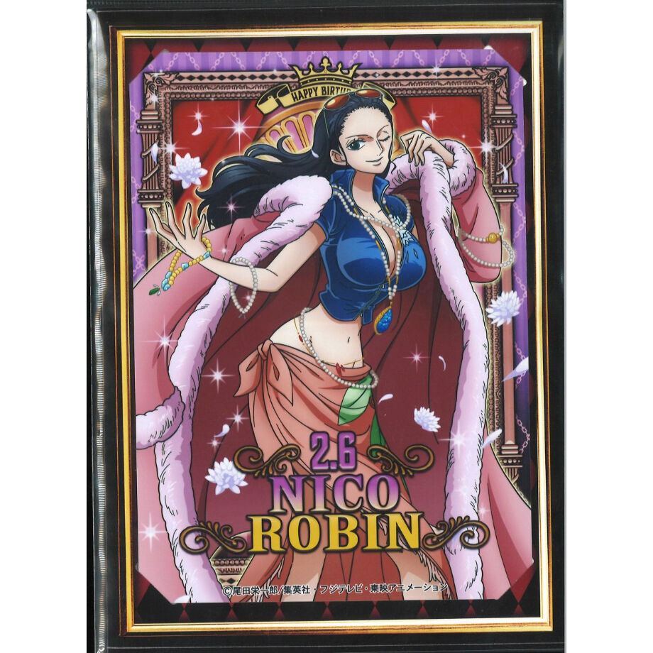 ワンピース 輩 バースデーブロマイド 2.6 ロビン | K-BOOKS 秋葉原