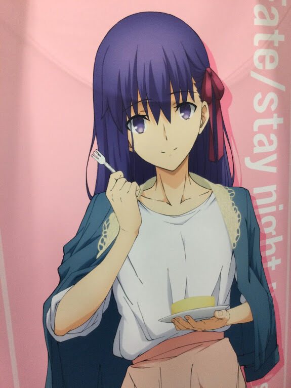 Fate間桐桜等身大タペストリーローソン