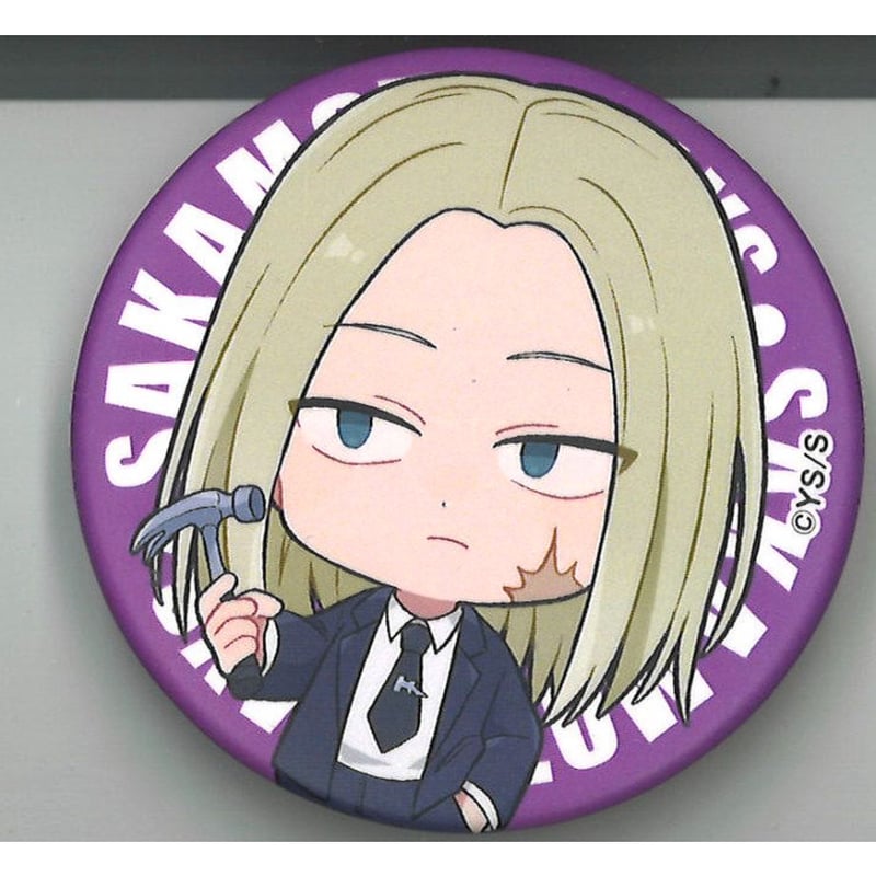 SAKAMOTO DAYS×TOWER RECORDS CAFE ミニキャラver. 缶バッ SAKAMOTO DAYS×TOWER RECORDS CAFE ミニキャラver. 缶バッ