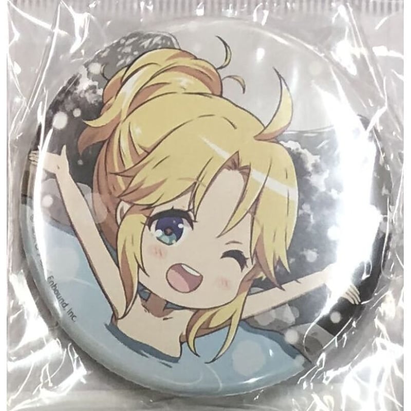 温泉むすめ 雪・キャニオン・層雲峡温泉大使就任記念缶バッジ | K