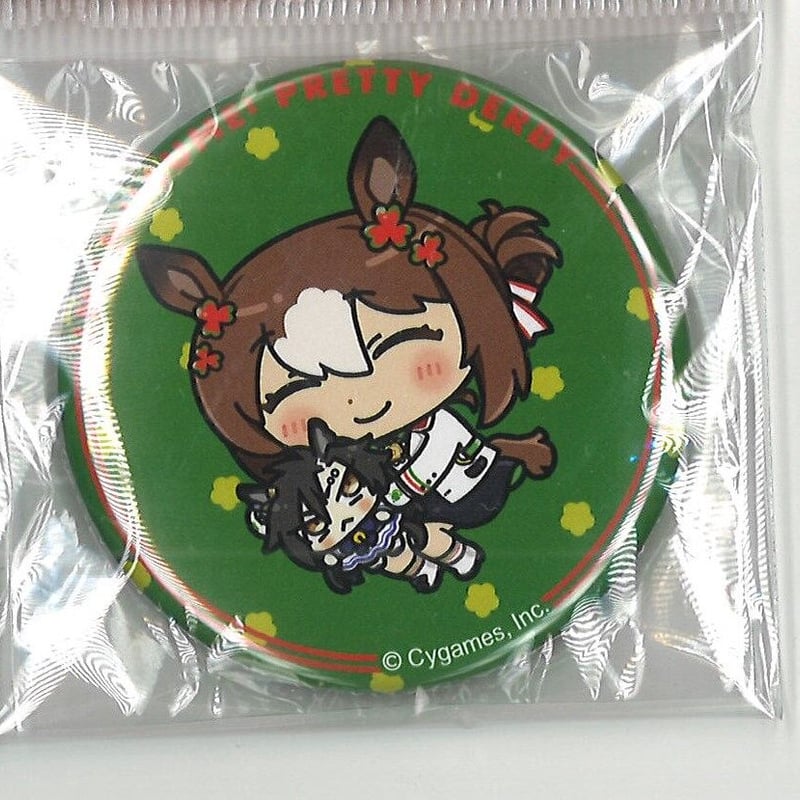 ウマ娘 ファインモーション ぬいぐるみといっしょ 缶バッジ | K-BOOKS