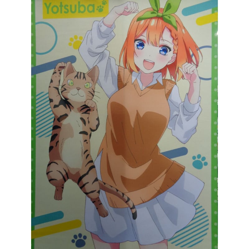 映画 五等分の花嫁 / B2タペストリー 猫といっしょ 中野四葉 | K-BOOKS 