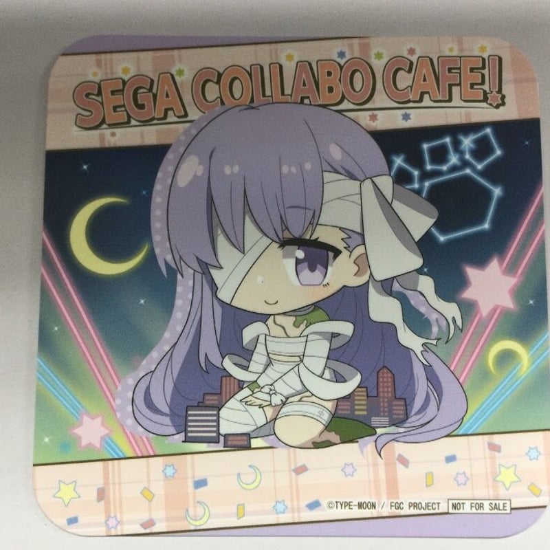 fgo セガカフェ　コースター FGO Fate Grand Carnival キングプロテア セガコラボカフェ コースター