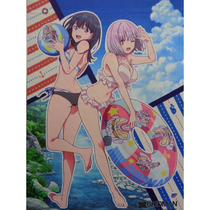 SSSS.GRIDMAN 六花とアカネのYes! Summer days B2タペストリー