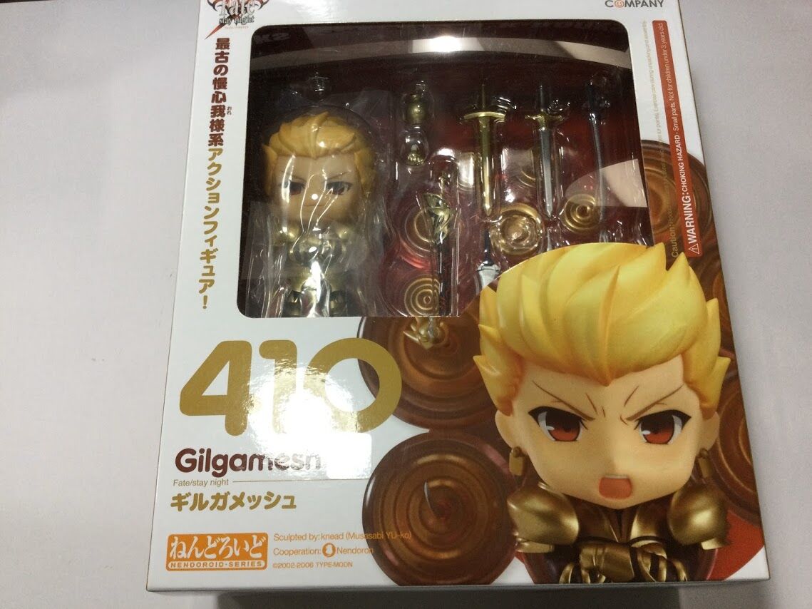 fate ギルガメッシュ ねんどろいど410 ※未開封 ウインドウ剥がれ