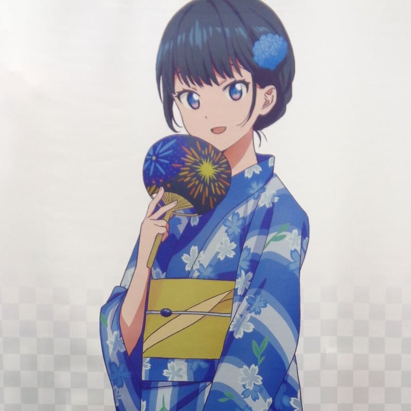 SSSS.GRIDMAN 宝多六花 等身大タペストリー（浴衣） | K-BOOKS 秋葉原