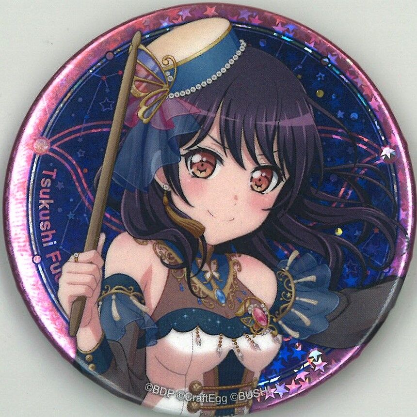 BanG Dream! （バンドリ！） 缶バッジ（ホロ） 二葉つくし | K-BOOKS