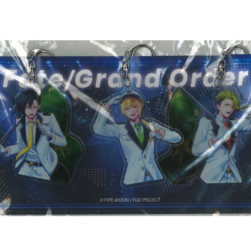 FGO AGF2021キャラファイングラフ イアソン マンドリカルド アキレウス FGO イアソン アキレウス マンドリカルド アクリルキーホルダー