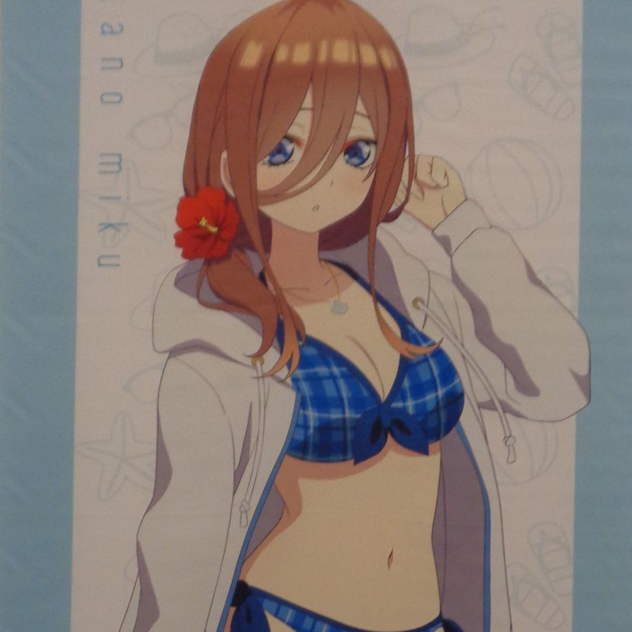 五等分の花嫁 kawaii A賞 特大タペストリー 中野三玖 五等分の花嫁∬ × PARCO FACTORY 購入抽選 A賞 特大タペストリー