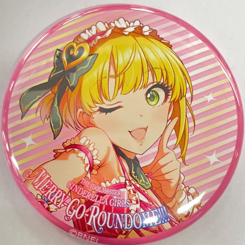 シンデレラガールズ 宮本フレデリカ 缶バッジ 6thLIVE MERRY-GO-ROUNDOM