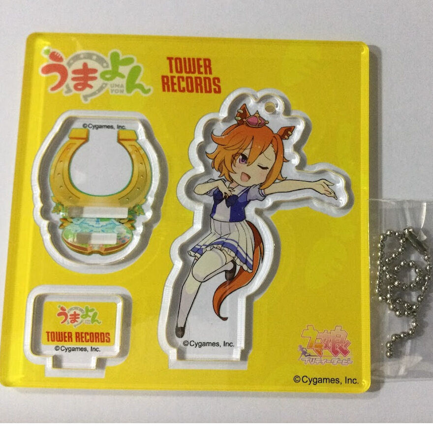 ウマ娘　オグリキャップ　タワーレコード　うまよん　アクリルスタンド ウマ娘 オグリキャップ うまよん タワーレコードコラボ アクリル