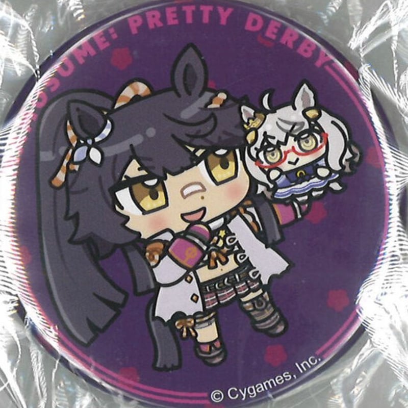 ウマ娘 ナリタブライアン 缶バッジ 初期 レア ウマ娘 ナリタブライアン ぬいぐるみといっしょ 缶バッジ | K-BOOKS 秋葉原