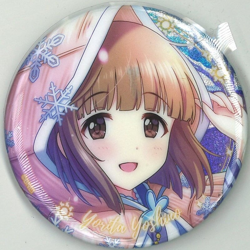 【希少品】依田芳乃 ホログラム シンデレラガールズ 東急ハンズ 缶バッジ アイドルマスター シンデレラガールズ 公式ホログラム缶バッジ 依田芳