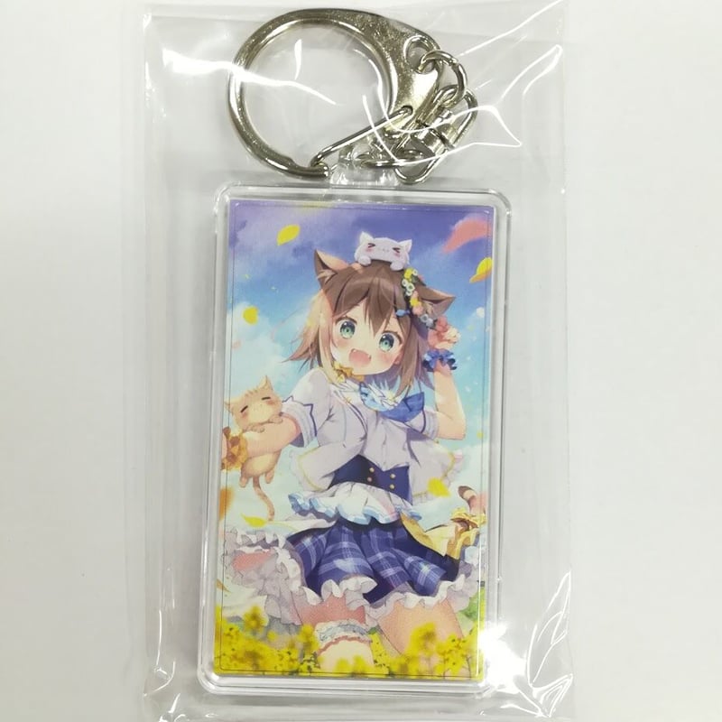 にじさんじ 文野環 アクリルフレームキーホルダー 誕生日グッズ2022