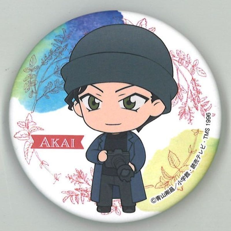 名探偵コナン 赤井秀一　トムス ブラインドマット缶バッジ　カメラver 名探偵コナン 赤井秀一 トムス ブラインドマット缶バッジ カメラver 名