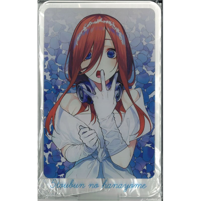 五等分の花嫁∽POP UP STORE抽選会A賞中野三玖特大タペストリー6