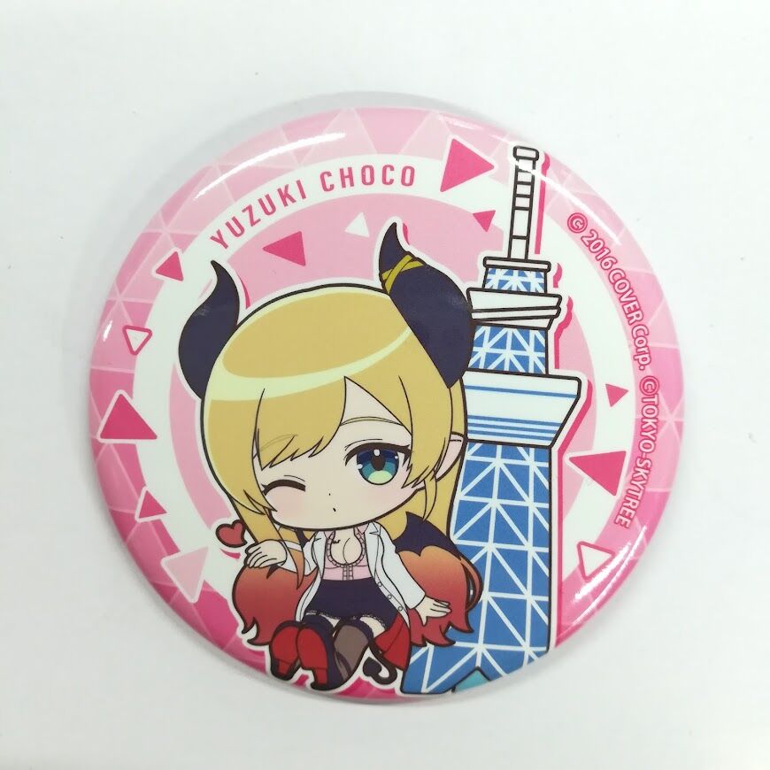 ホロライブ 癒月ちょこ 缶バッジ 東京スカイツリータウンコラボ