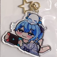 【潤羽るしあ】コミックマーケットC99 等身大タペストリー 紙切ればさみ（やすゆき先生）】”ホロライブ”潤羽るしあ等身大