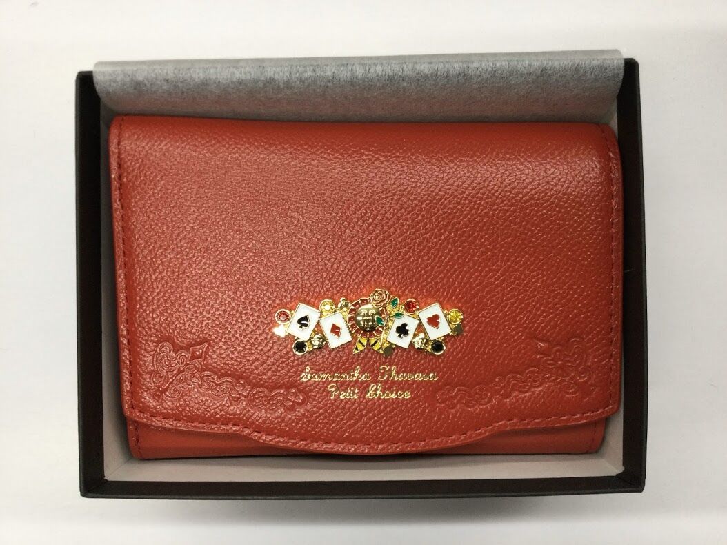 ツイステ　ハーツラビュル　折財布　サマンサ ツイステ 折財布 ハーツラビュル サマンサ TWISTED-WONDERLAND