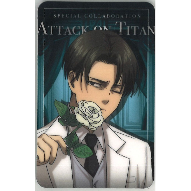 進撃の巨人 カラオケの鉄人 ビジュアルカード リヴァイ | K-BOOKS 秋葉原