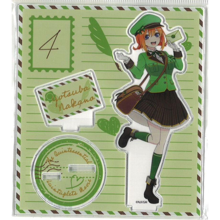 五等分の花嫁　恋文郵便局　四葉 五等分の花嫁×ドン・キホーテ 恋文郵便屋ver. アクリルスタンド