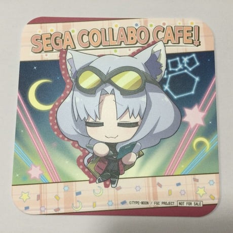 FGO　Fate Grand Carnival 謎のネコY　セガコラボカフェ　コースター