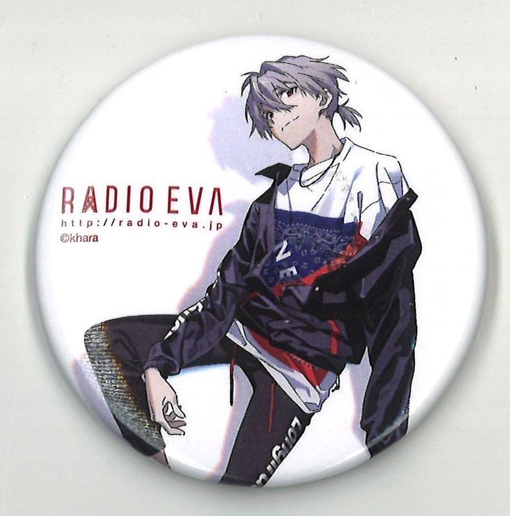 ・RADIO EVA オリジナル缶バッジ 第2弾 渚カヲル②