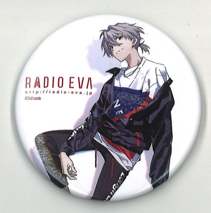 RADIO EVA オリジナル缶バッジ 第2弾 渚カヲル② | K-BOOKS 秋葉原