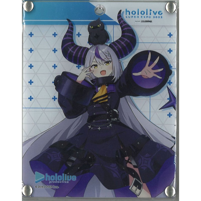 ホロライブ ラプラス・ダークネス アクリル カード ホルダー