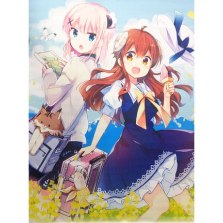 まちカドまぞく B2タペストリー 4本 セット 千代田桃 シャミ子 アニメ まちカドまぞく 2丁目』宿命のライバルとちょっと寄り道♪シャミ