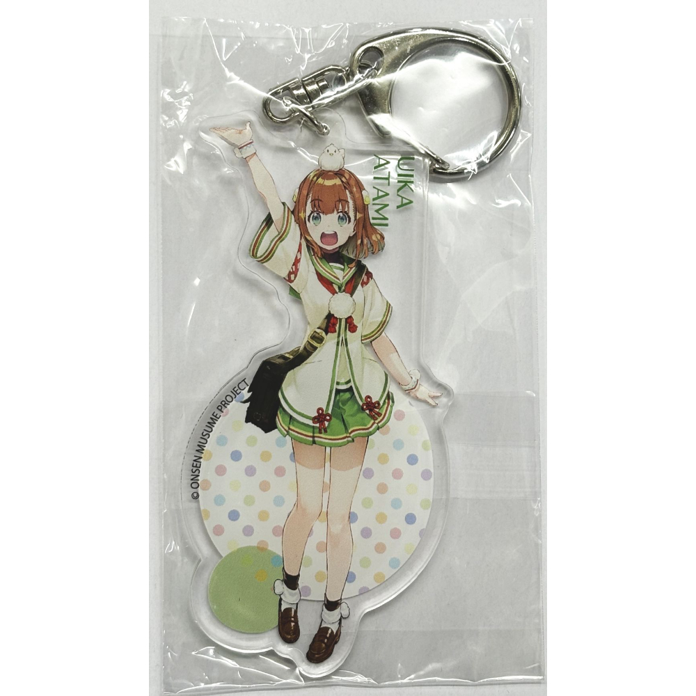 温泉むすめ　サポーター特典　1月誕生日キャラ　アクリルチャーム 8個セット 温泉むすめ サポーター特典 1月誕生日キャラ アクリルチャーム 8