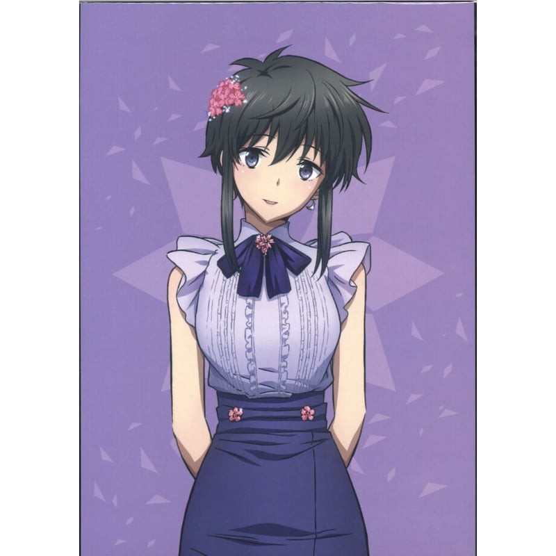 魔法科高校の劣等生 戦慄の来訪者編 A4イラストカード 北山雫 | K