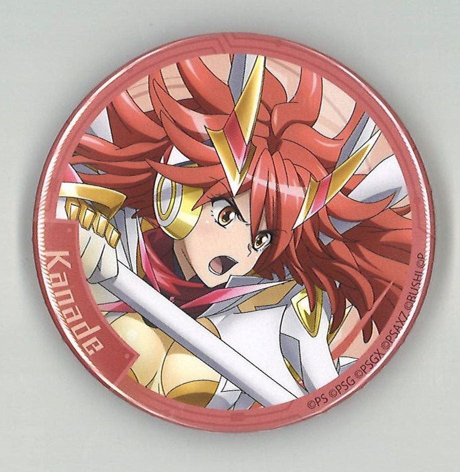 戦姫絶唱シンフォギアXD UNLIMITED トレーディング缶バッジ 天羽奏 | K