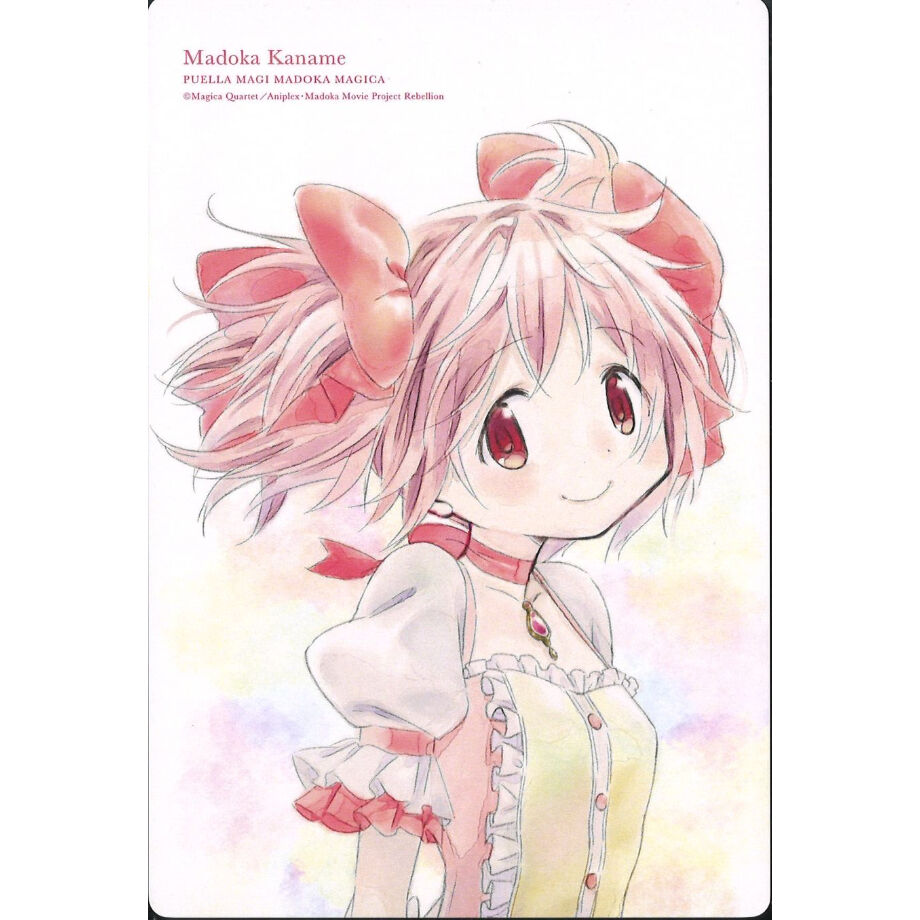 【未開封】魔法少女まどか☆マギカ キャンバスアート 5種セット　メタリックカード 劇場版 魔法少女まどか☆マギカ[新編]叛逆の物語 鹿目まどか