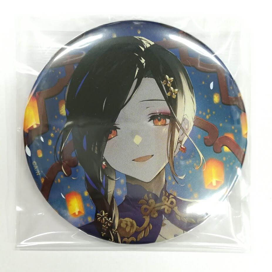 にじさんじ 白雪巴 缶バッジ キービジュアル 誕生日グッズ2022