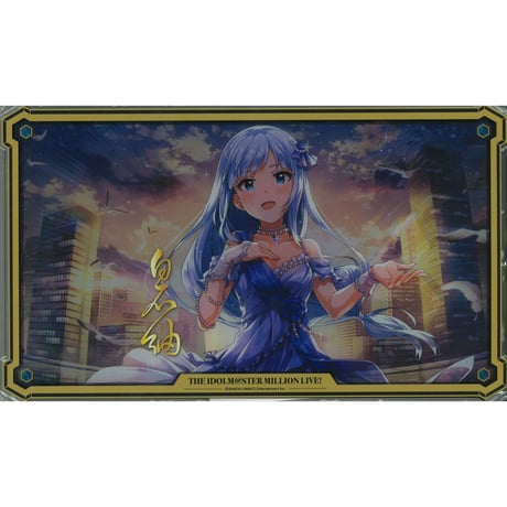 ミリオンライブ ミリシタ くじ ガラポン A賞 白石紬 アクリルボード